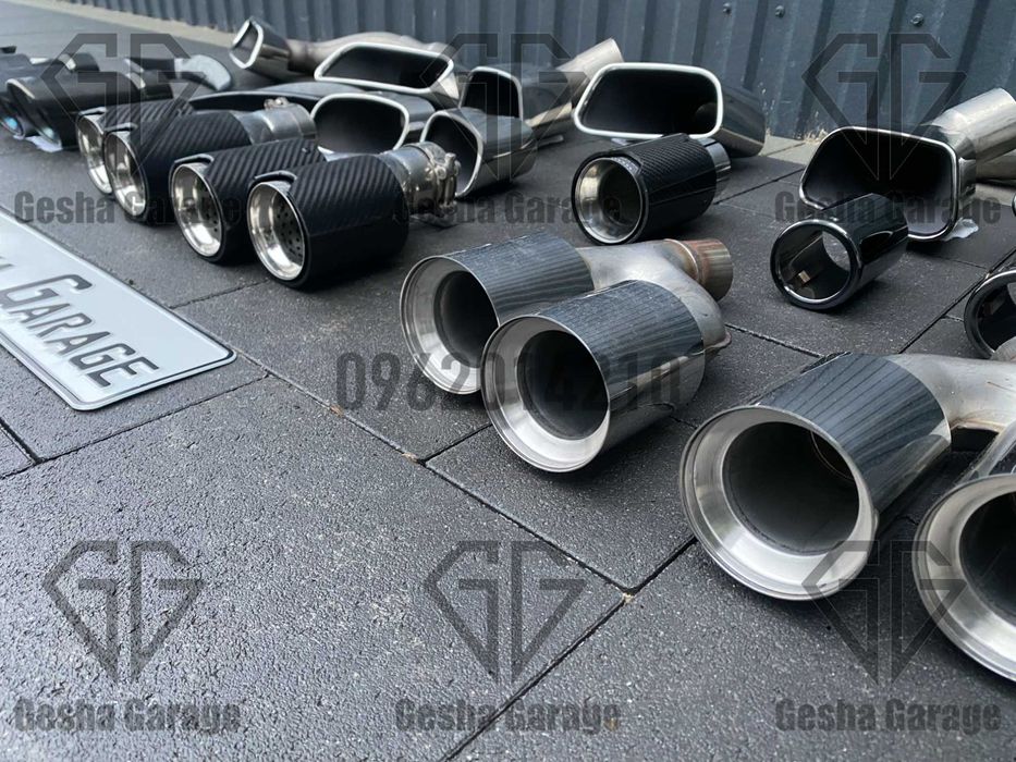 Наявність насадка глушника глушытеля BMW БМВ E70 E71 F10F11 F15 G30G31