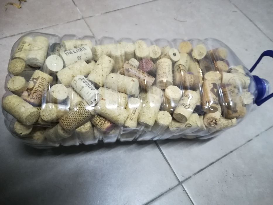 bricolage rolhas de cortiça usadas