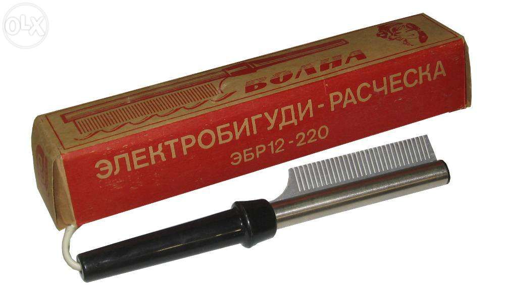 Электробигуди расческа ЭБР-12/220 Волна
