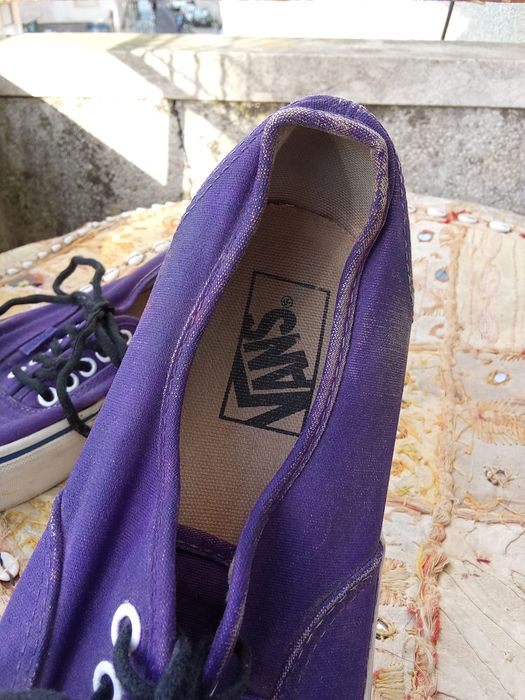 Vans com plataforma Roxas