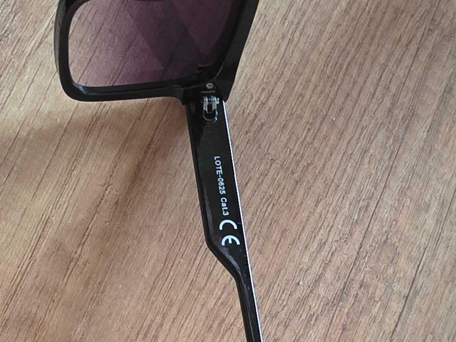 Nowe okulary przeciwsłoneczne czarny moda modne H Hermes uv