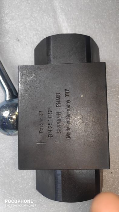 Zawór kulowy wysokociśnieniowy DN251BSP