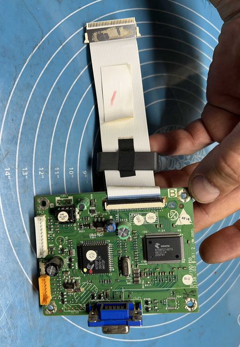 Монітор Philips 190c6 model 190c6fs/00 розборка