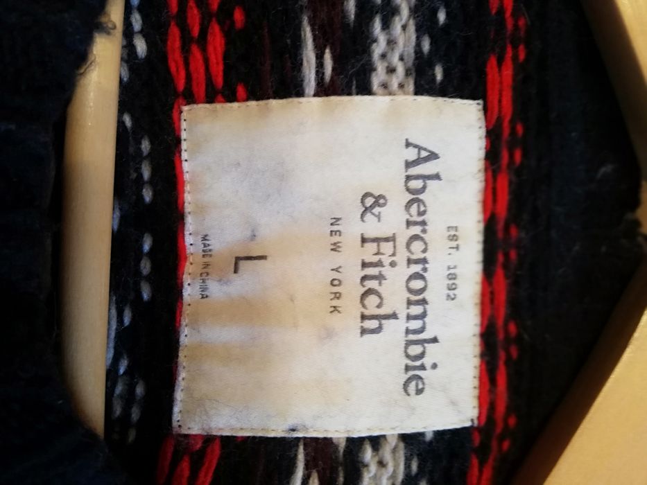 FINAL SALE - STAN IDEALNY Pulower Abercrombie & Fitch rozm. L
