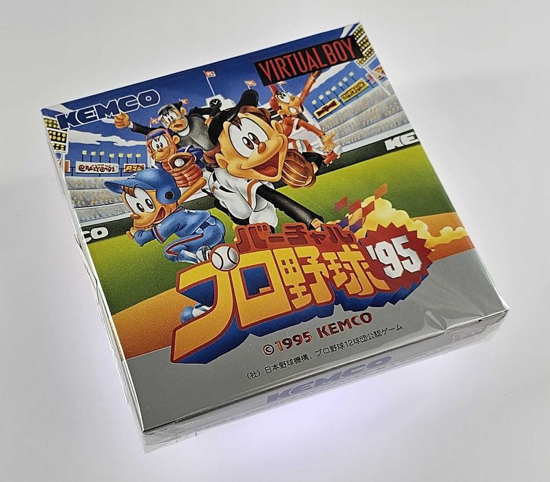 NOWY Pro Baseball '95 Virtual Boy Nintendo VUE-VVP-JPN