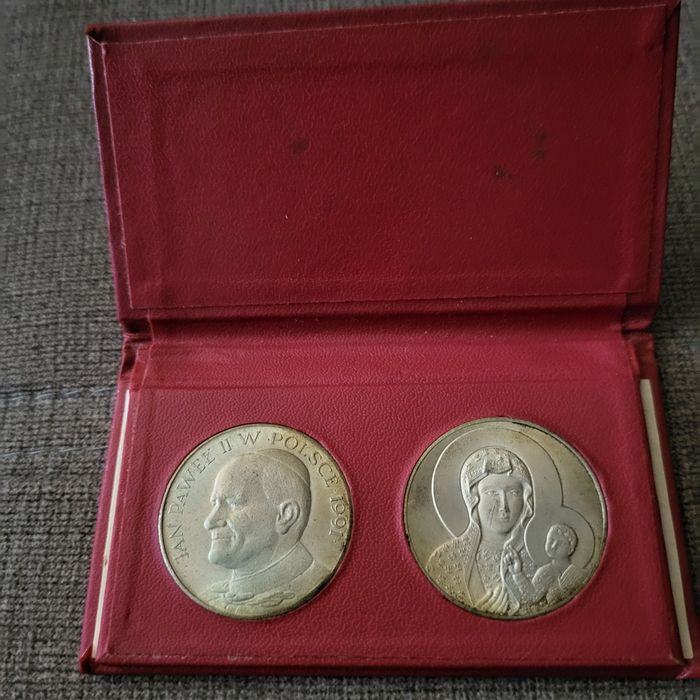 Medale pamiątkowe Jan Paweł II 1991
