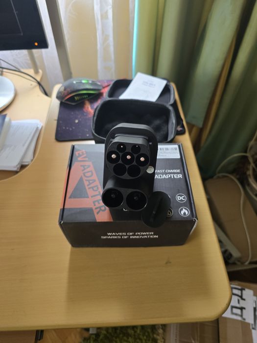 CCS COMBO2 + TYPE2 перехідник Tesla EV Charger