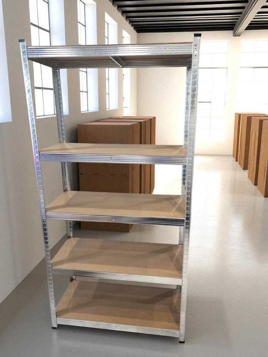 Металеві стелажі для дому, гаража та складу — міцні, різних розмірів