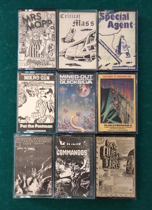Jogos para ZX Spectrum, 49 cassetes