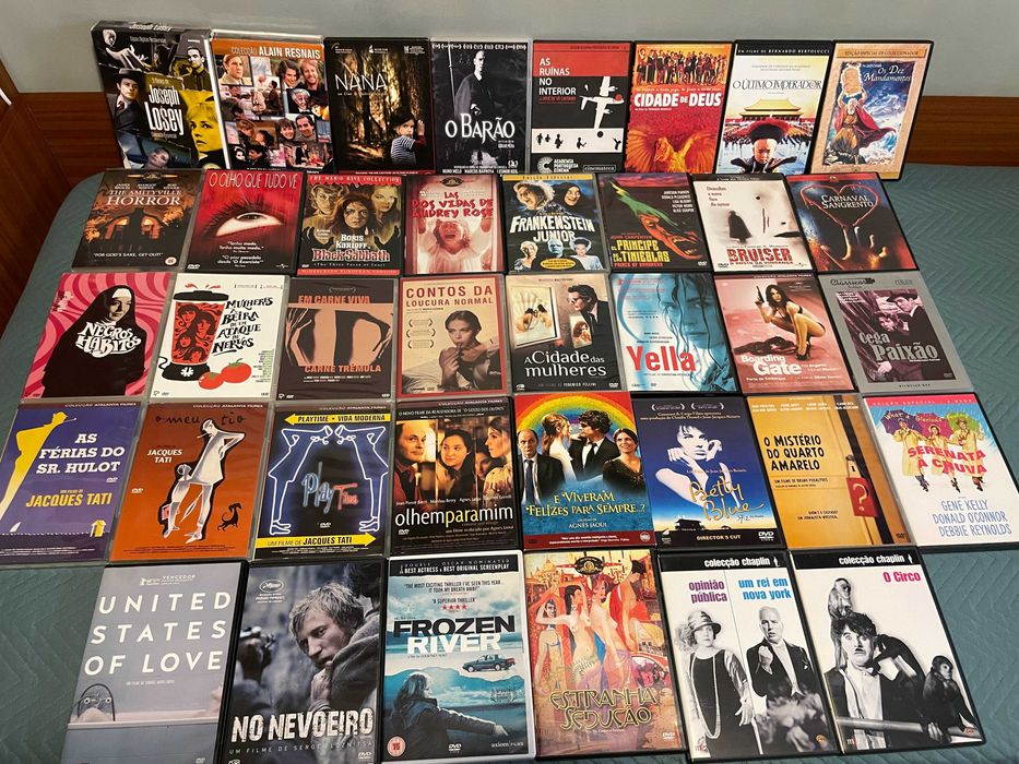 Vendo DVDs (incluindo filmes de importação)