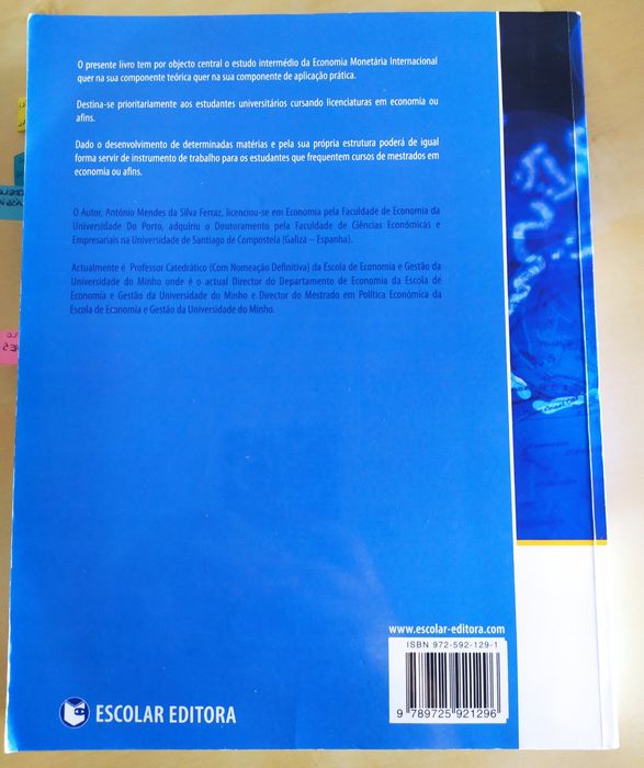Análise Macroeconomica Teoria e Prática (economia/gestão) - A. Ferraz