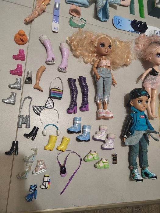 Lalki Rainbow High, duża kolekcja + akcesoria
