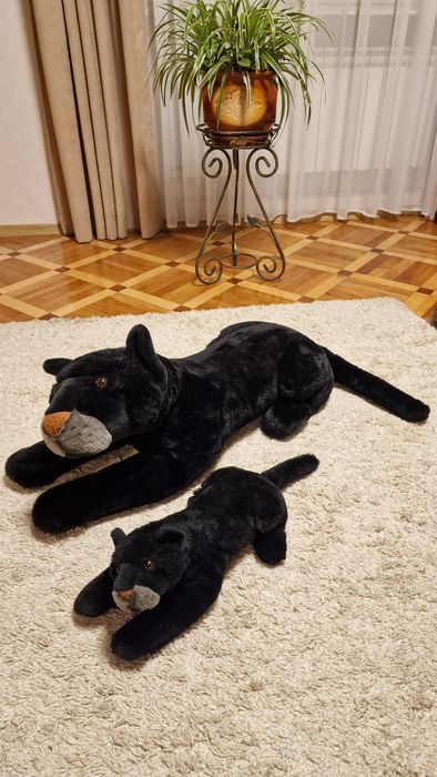 М'які іграшки "Чорні пантери"