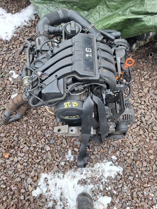 Volkswagen Golf V audi a3 sead skoda kompletny silnik 1.6 BGU GWARANCJ