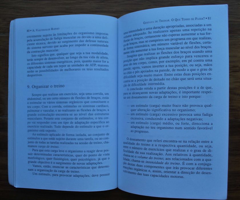 Gostava de Treinar O Que Tenho de Fazer