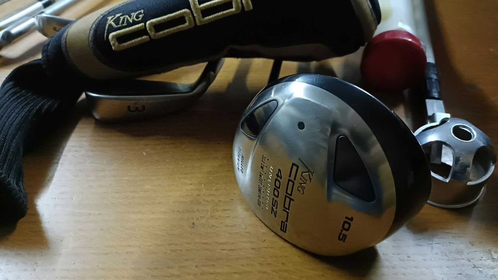 Conjunto material golfe e bom estado de uso