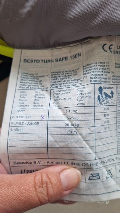 Kapok kamizelka 15 - 25 kg Besto