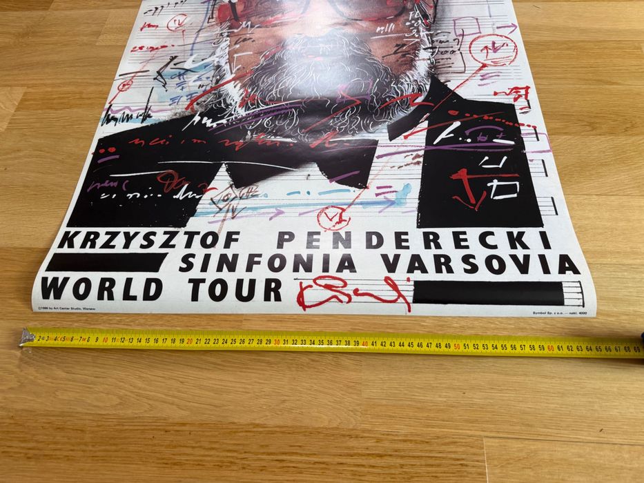 Plakat Waldemar Świerzy: Penderecki