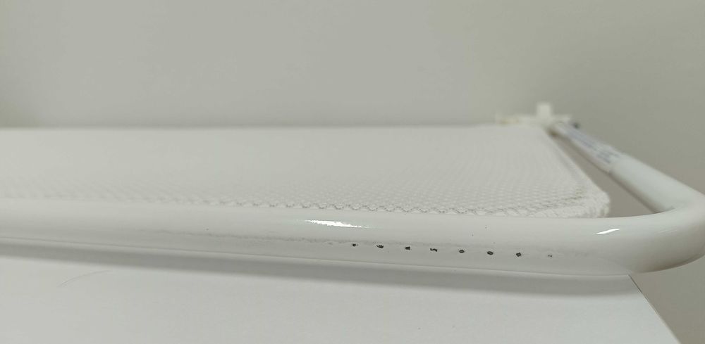 składana barierka do łóżka 90 cm biała