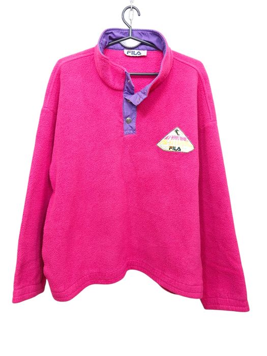 Retro vintage bluza polarowa Fila Altitude XL XXL
