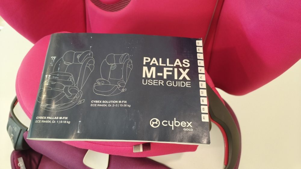 Cadeira Cybex Gold Pallas M-Fix Mystic Pink/Purple (ECE-R44-04)