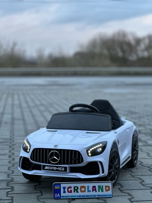 Дитячий електромобіль Mercedes GTR-S  12V | пульт 2.4G Дитяче авто