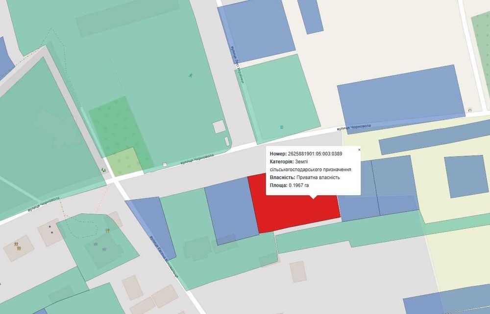 Землельна ділянка С/Г. Центр Колодіївки. 5 км до Івано-Франківська