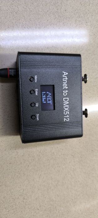 conversor ArtNet para DMX512