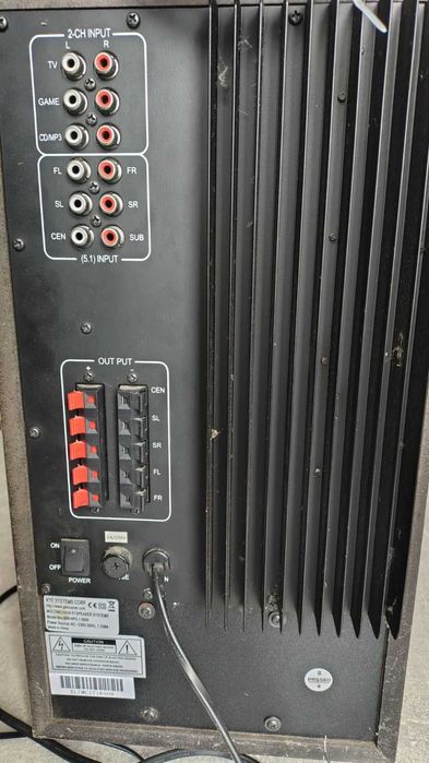 Дженіос 5 і 1 акустична система