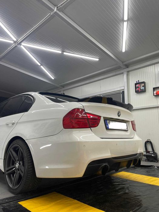 Spoiler Lotka Spojler PSM BMW E90 CZARNY POŁYSK /  CARBON