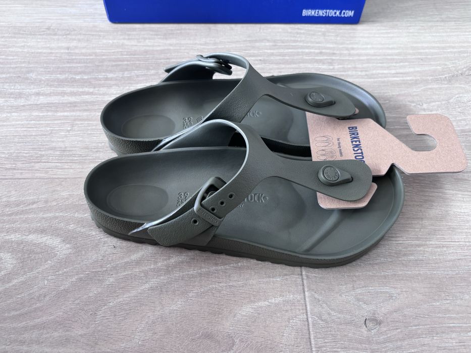 Japonki Birkenstock khaki pianka 39 NOWE