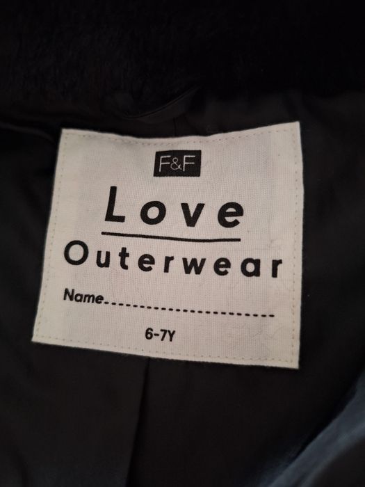 Czarna kurta futerko bomberka 122