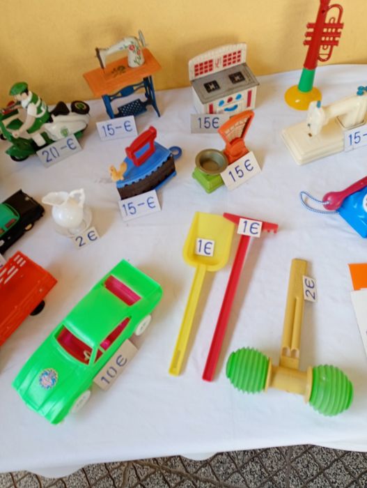 Brinquedos plásticos portugueses vários fabricantes