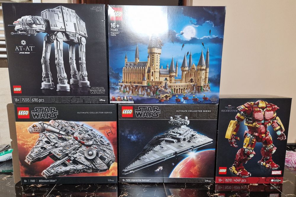 Puste pudełka LEGO (kolekja UCS i inne)