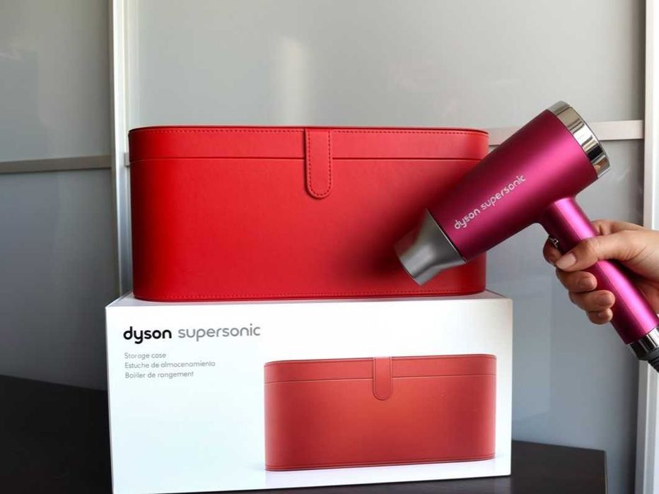 Бокс для фену Dyson Supersonic (колір рубін)