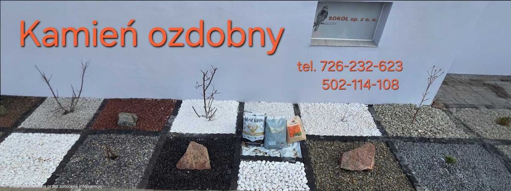 Sprzedaż kamienia ozdobnego