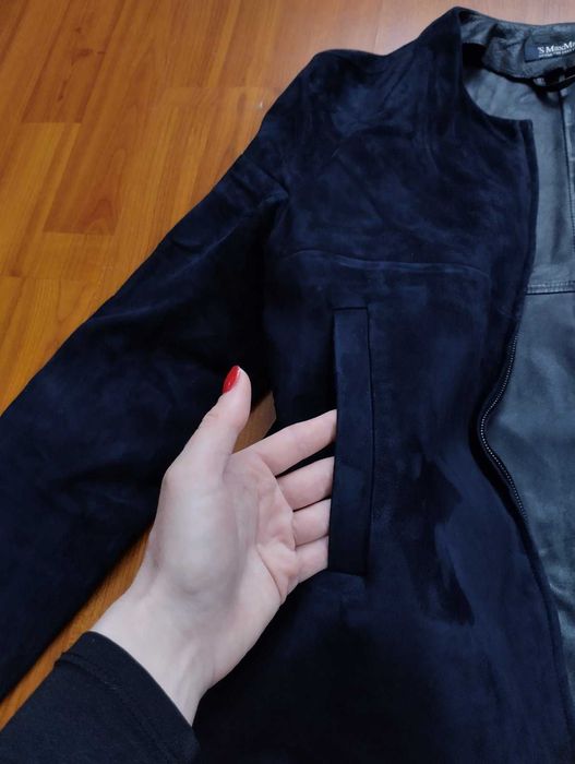 темно синя куртка Max Mara