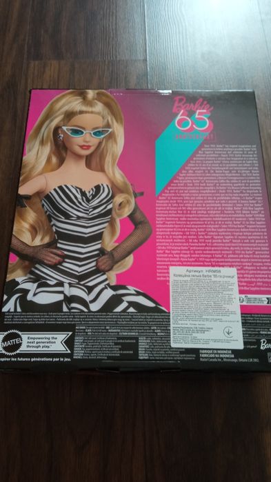 Колекційна лялька Барбі Блондинка 65-та річниця Barbie Signature 65th