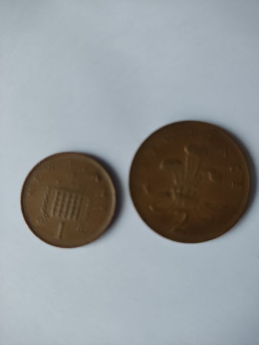 Monety Wielka Brytania