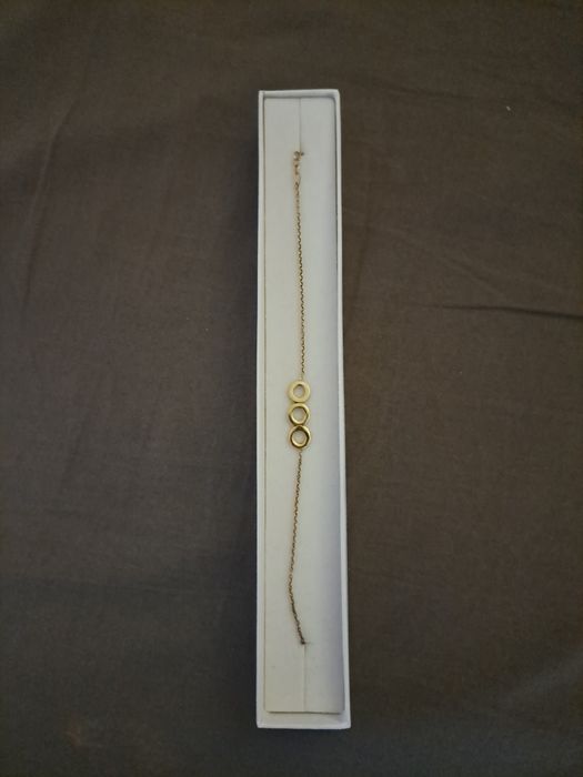 Pozłacana bransoletka