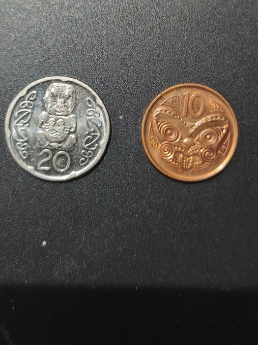 2 moedas nova Zelândia 2006