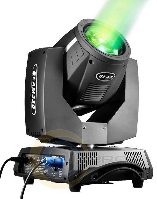 Рухлива голова STLS Beam 230A. Голова Beam 7R вживане