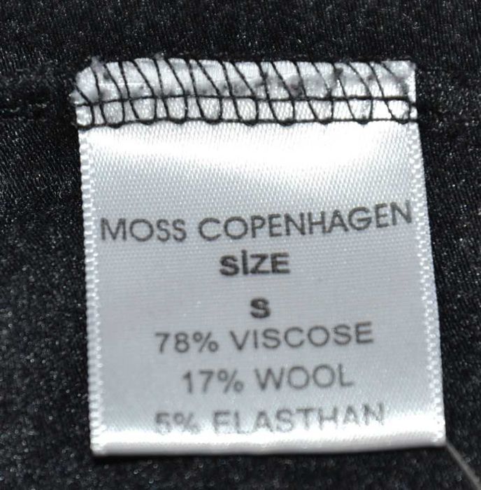 MOSS Copenhagen Rachelle Sukienka Damska S Wiskoza Wełna Oryginalna