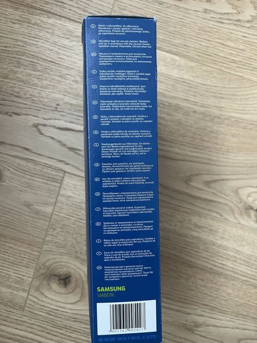 Worki do odkurzacza samsung smb01k