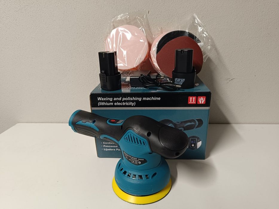 Maquina Polir Orbital 2 baterias