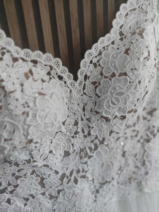 Sprzedam suknię ślubną - model Bergamia firmy Ola La rozm. 36/38 ivory