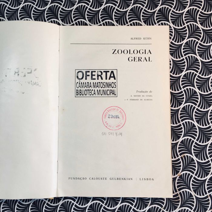 Zoologia Geral - Alfred Kuhn