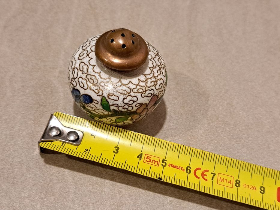 Stara Solniczka - Pieprzniczka Vintage Cloisonne