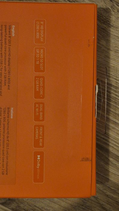 Tablet Amazon Fire HD 8 – 64 GB, czarny, nowy, w oryginalnym pudełku