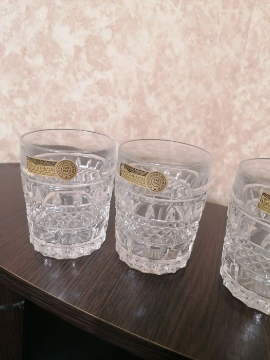 Чешский хрусталь, стаканы 240 мл